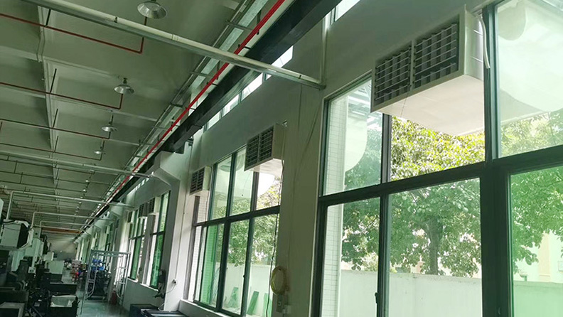 五金厂通风降温方案